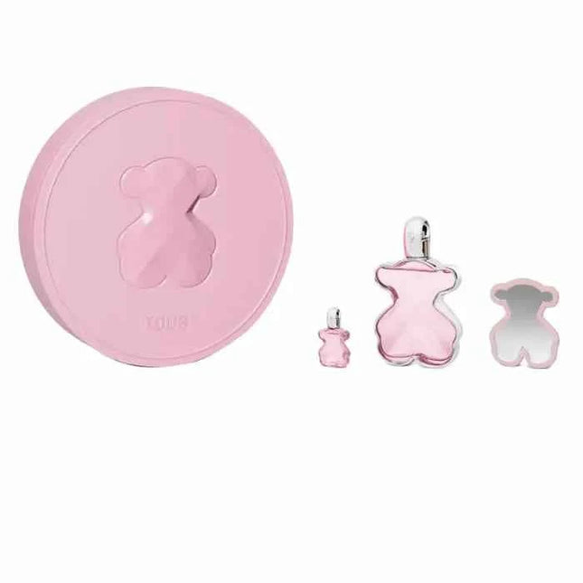 TOUS Love Me – Eau de Parfum Unisex Spray 90 ml, Set 3 Pieces