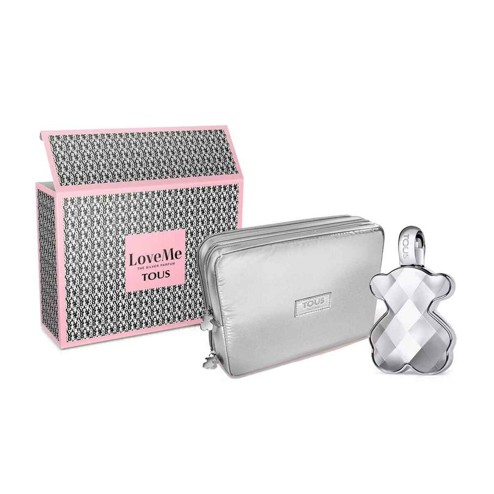 Set Tous Love The Silver – Eau de Parfum Unisex 90 ml Neceser@