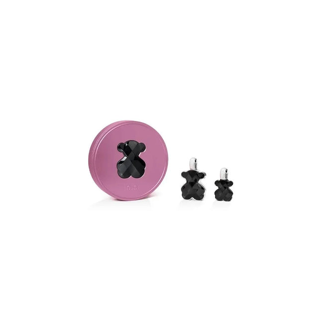 TOUS Loveme The Onyx Set Caja Redonda Metalica for Women