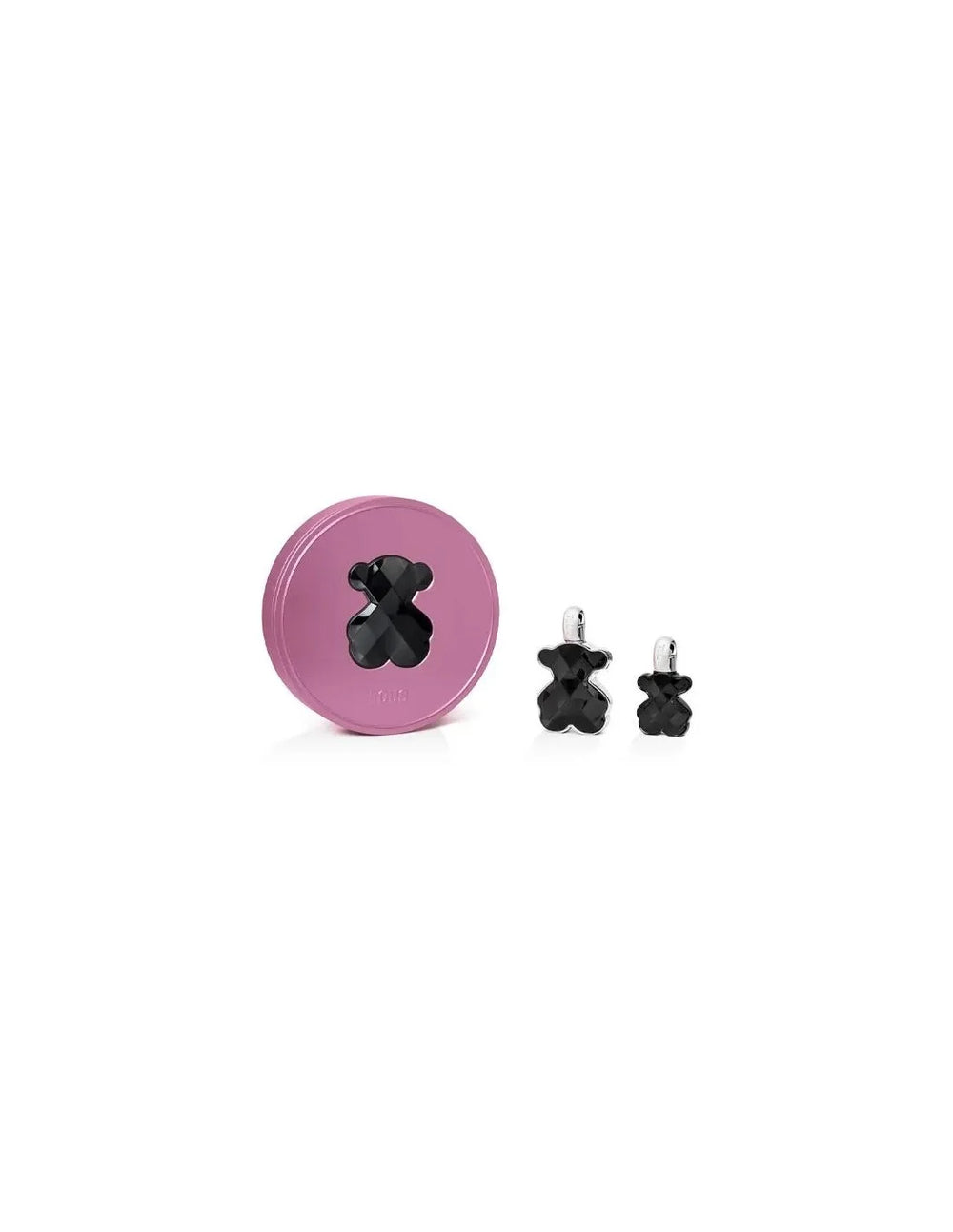 TOUS Loveme The Onyx Set Caja Redonda Metalica for Women