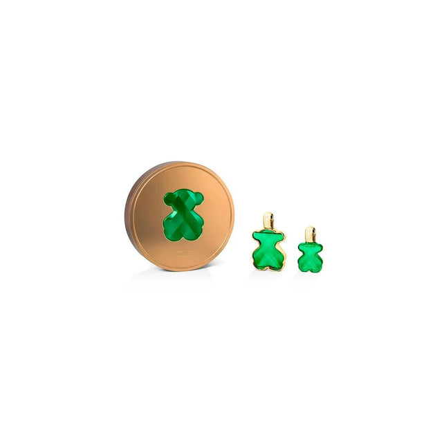TOUS Loveme The Emerald Elixir Set Caja Redonda Metalica for Women