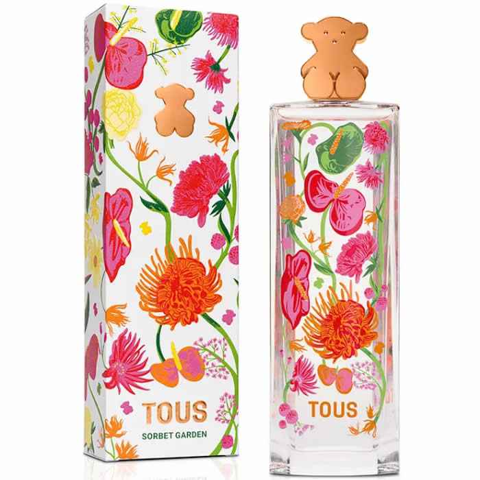 TOUS Sorbet Garden – Eau de Toilette for Women Spray, 90 ml