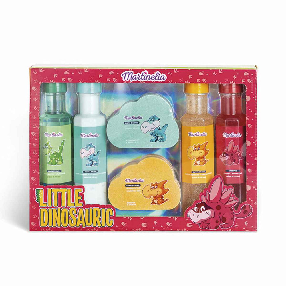 Martinelia Little Dinosauric Complete Bath Lote 6 Piezas Unisex