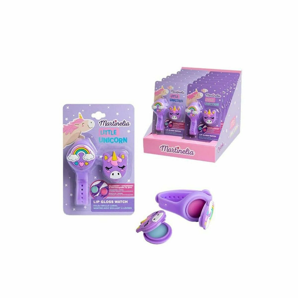 Martinelia Little Unicorn Lip Gloss Watch Unisex, 2 X 1,1 g