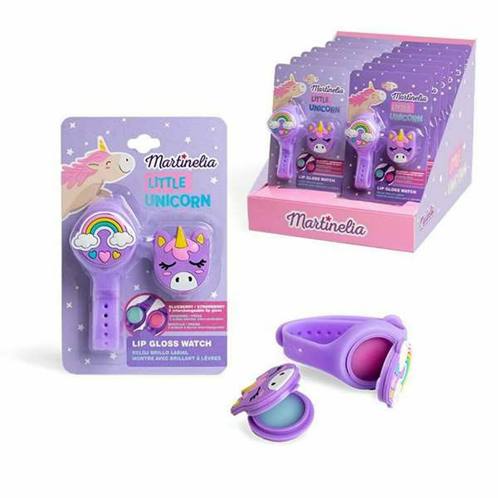 Martinelia Little Unicorn Lip Gloss Watch Unisex, 2 X 1,1 g