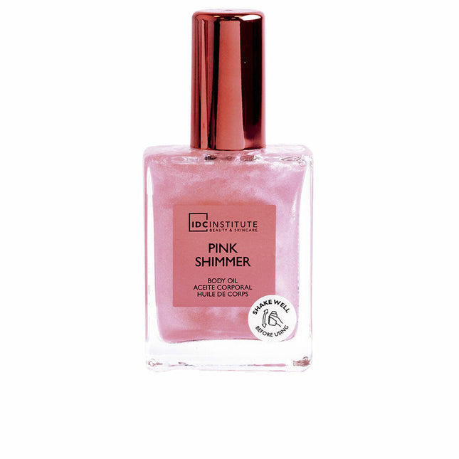 IDC Institute Pink Shimmer Aceite Corporal Unisex, 45 ml