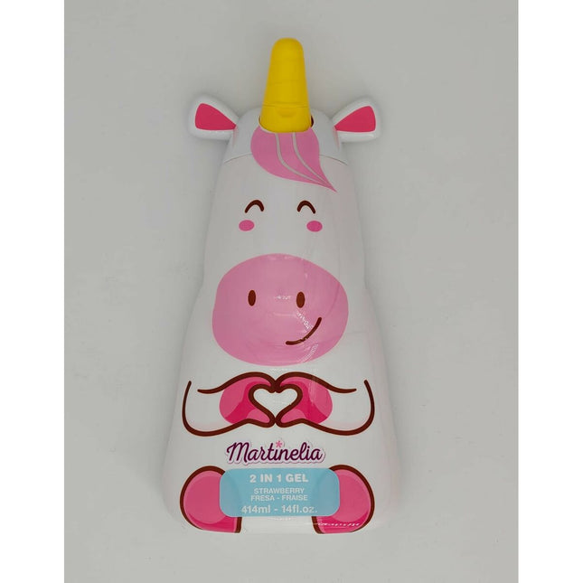 Martinelia Little Unicorn Champú y – Gel De Ducha Unisex, 414 ml