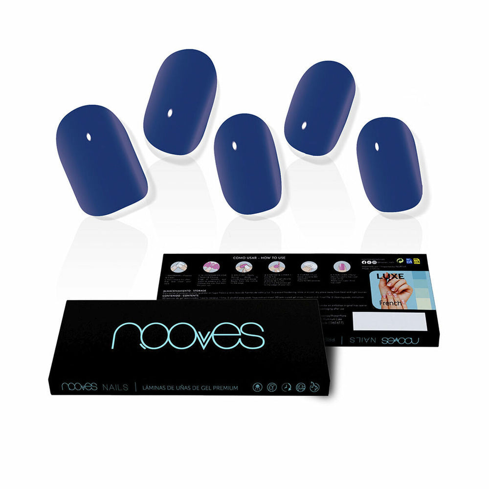 Nooves Láminas De Uñas De – Gel Eaux Profondes Premium Luxe Solid Color 20 U Unisex