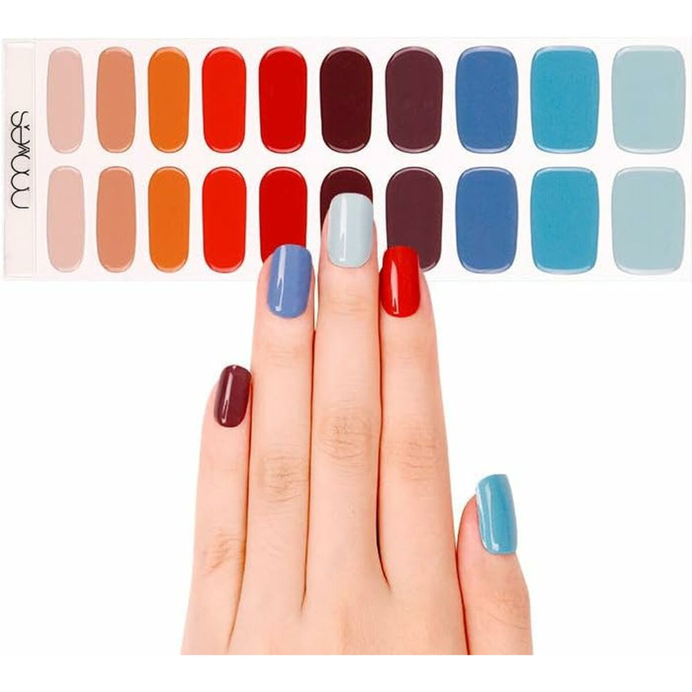 Nooves Láminas De Uñas De – Gel Premium Glam Melody 20 U Unisex