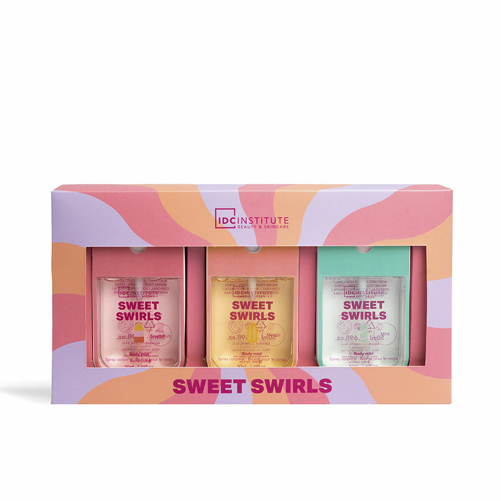 IDC Institute Sweet Swirls Estuche 3 Piezas Unisex