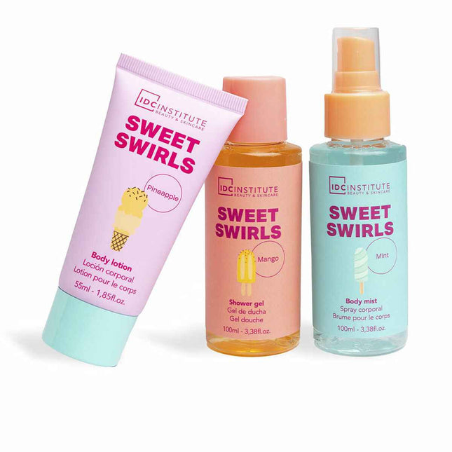 IDC Institute Sweet Swirls Estuche 4 Piezas Unisex