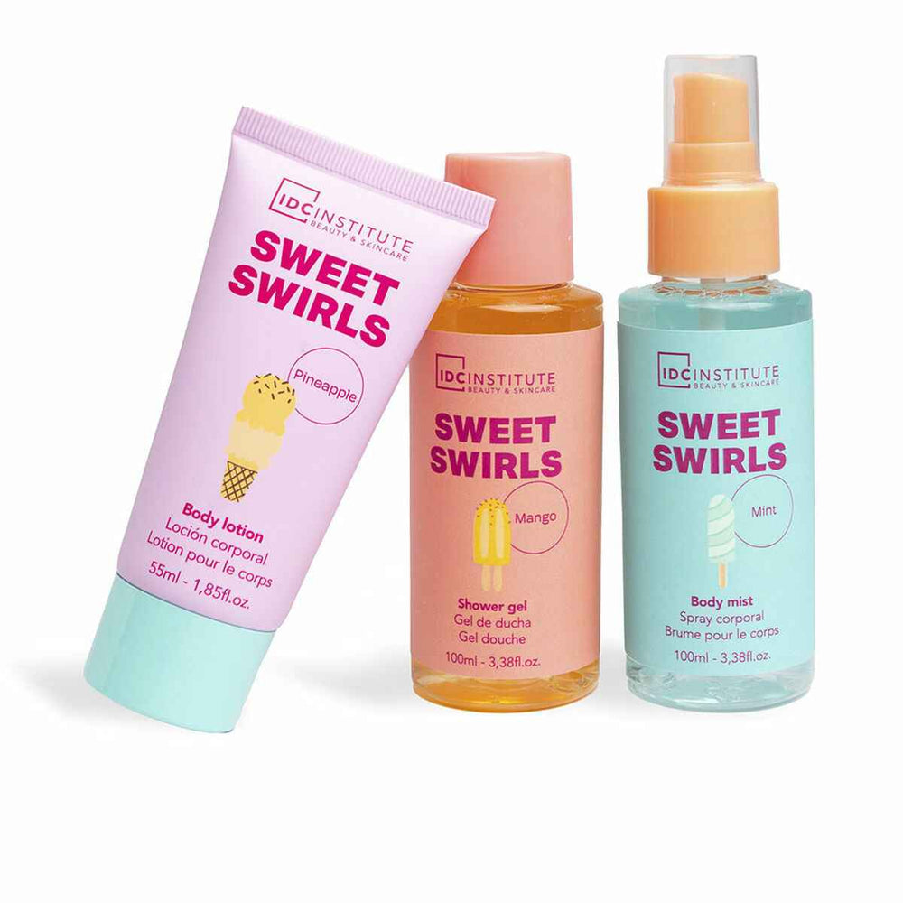 IDC Institute Sweet Swirls Estuche 4 Piezas Unisex