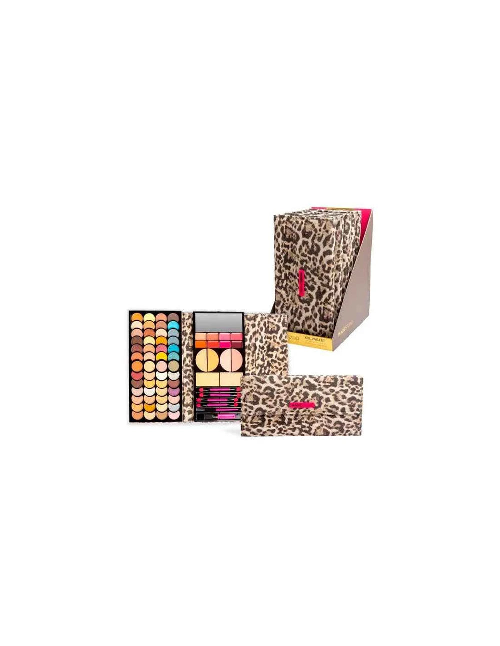 Magic Studio Powerful Cosmetics Magic Studio Wild Safari Xxl Cartera 52 Sombras Aplicadores