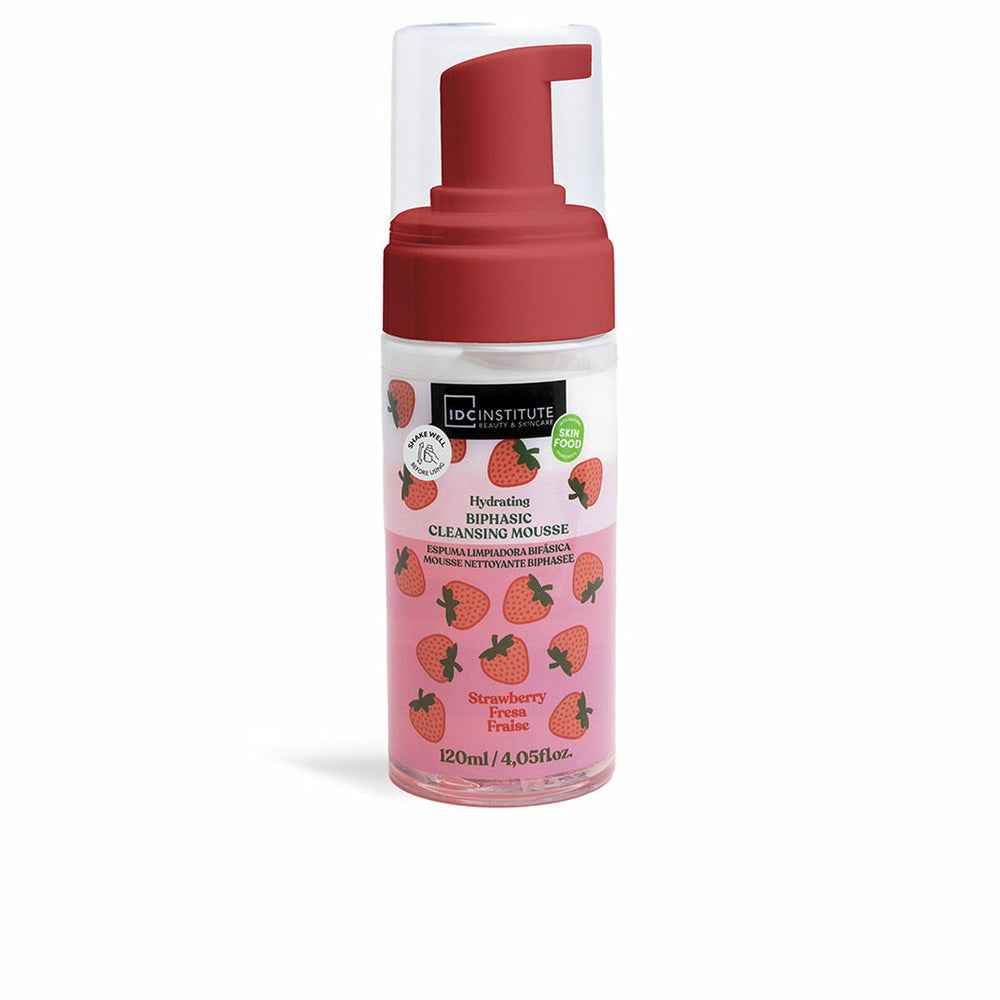 IDC Institute Hydrating Espuma Limpiadora Fresa Unisex, 120 ml