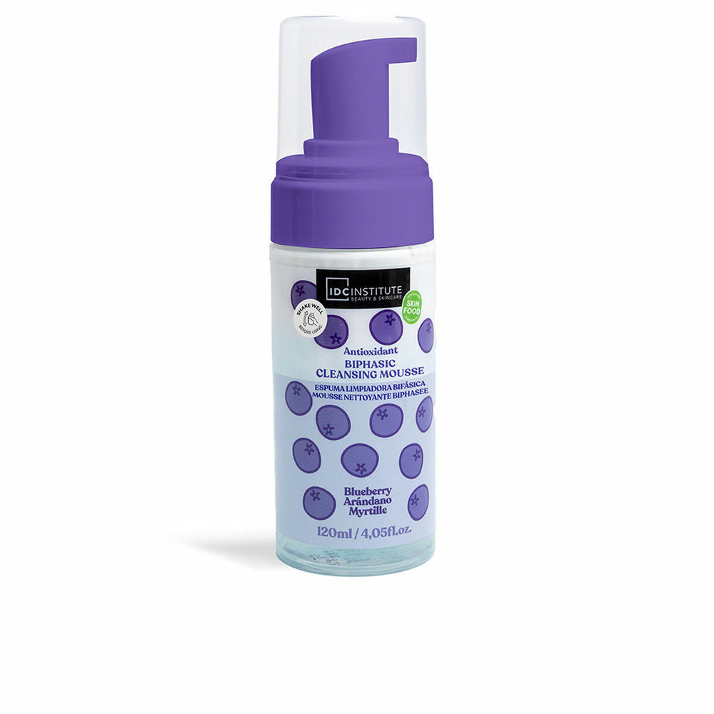 IDC Institute Antioxidant Espuma Limpiadora Arándano Unisex, 120 ml