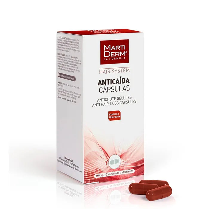 Martiderm Anti Hair Loss Unisex, 60 capsules