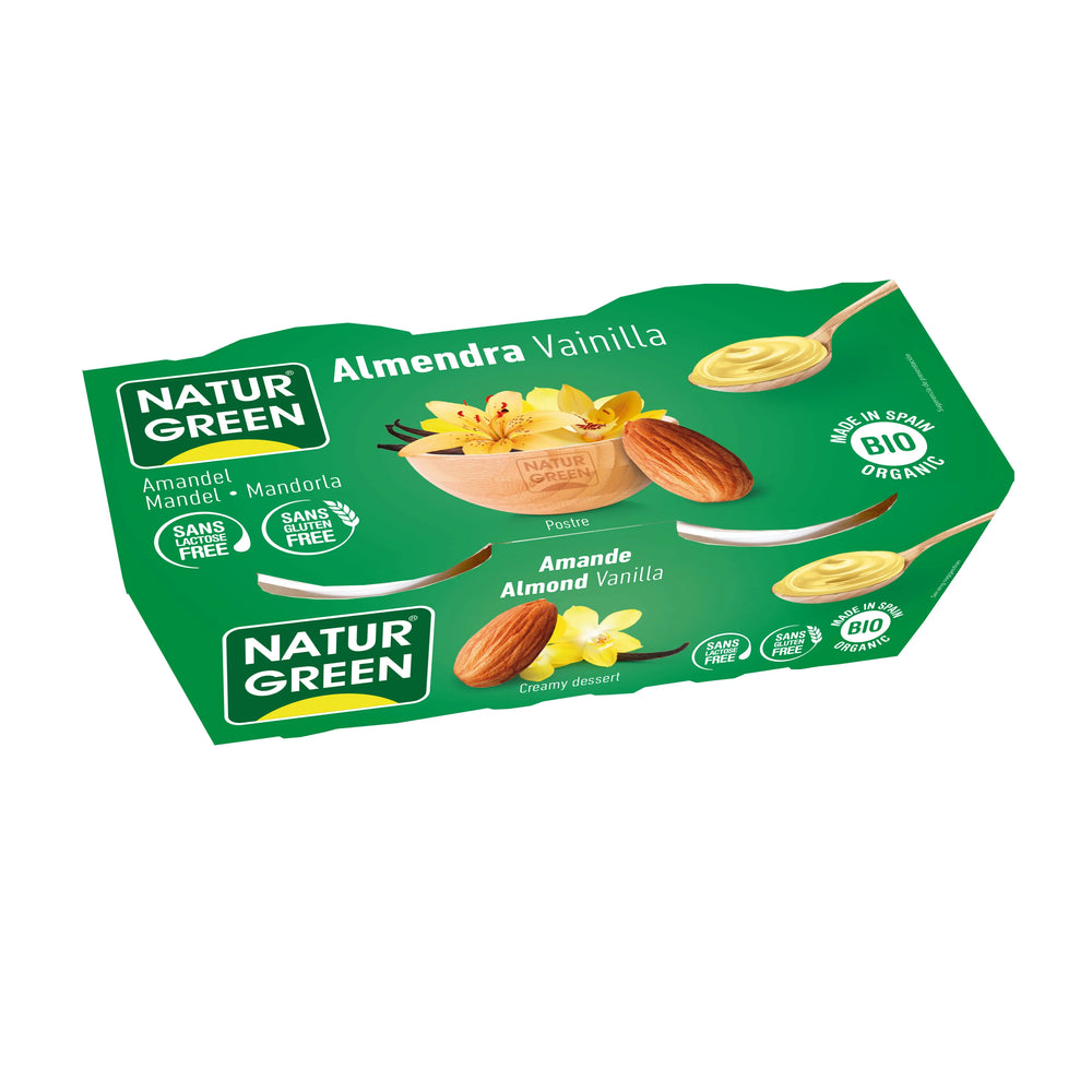 Naturgreen Almendras Bio Vainilla, 2 X 125 g