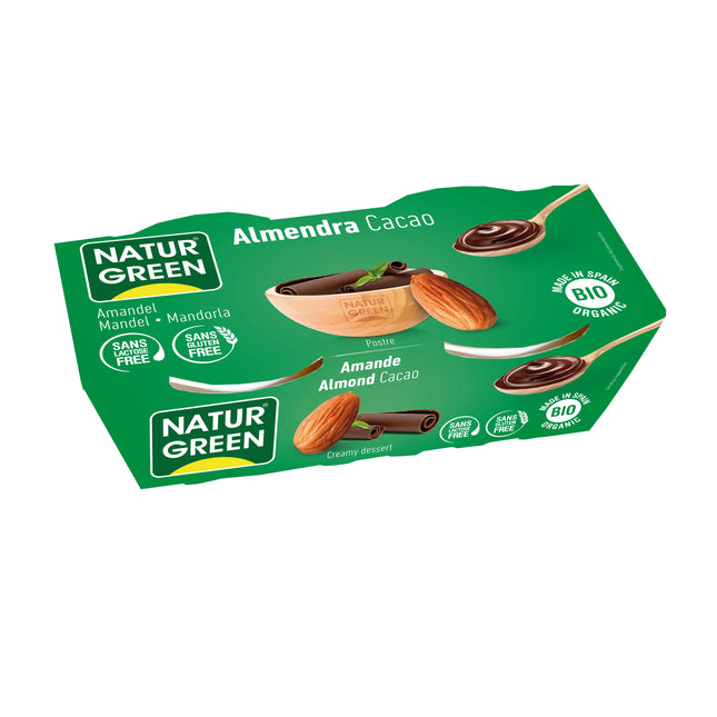 Naturgreen Almendra Chocolate, 2 X 125 g