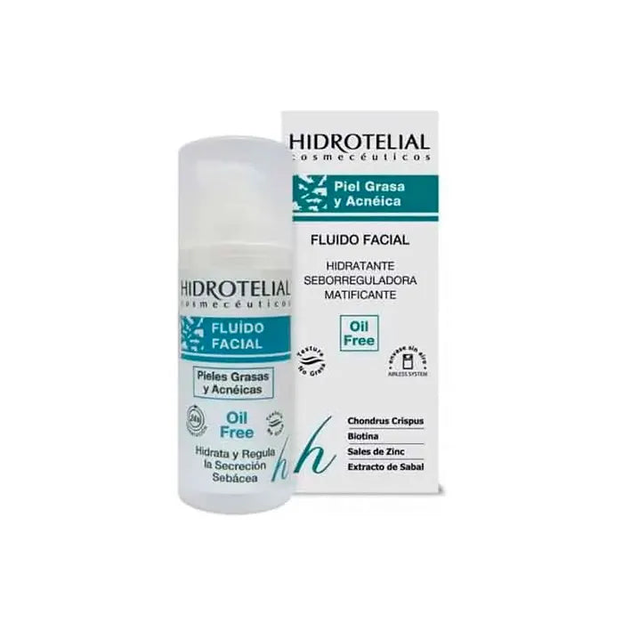 Hidrotelial Oil Free Oily Facial Fluid, 50 ml