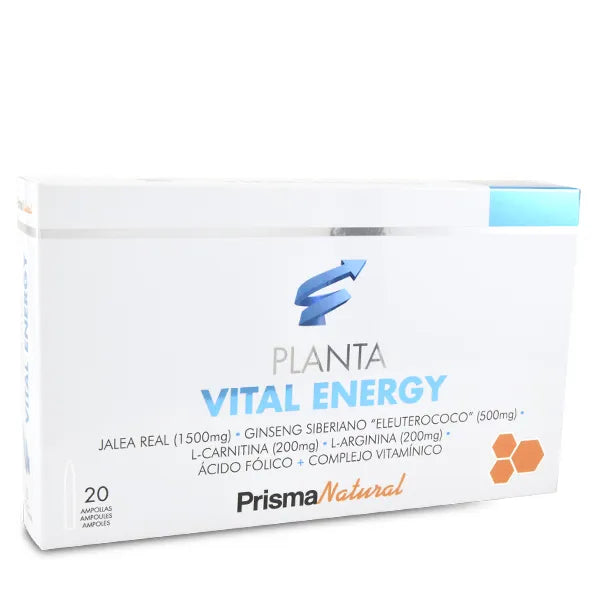 Prisma Natural Prisma Nat Plantavital - Energy 20 Ampollas, 10 ml