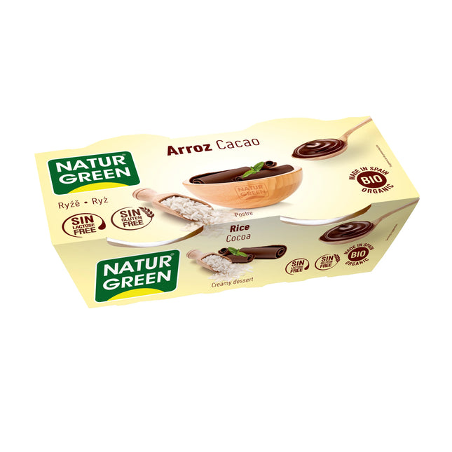 Naturgreen Arroz Chocolate, 2 X 125 g