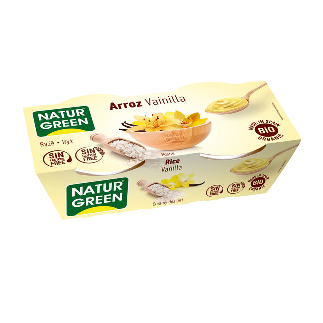 Naturgreen Arroz Vainilla, 2 X 125 g