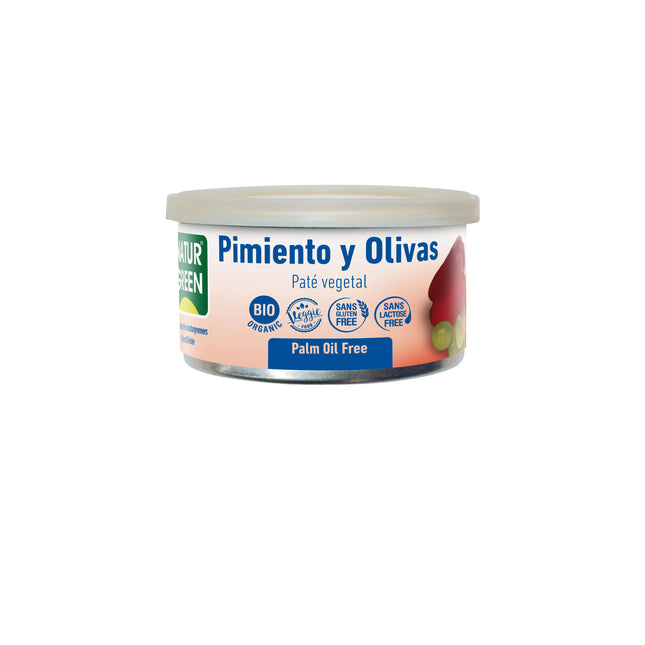 Naturgreen Pate Pimiento Olivas, 125 g