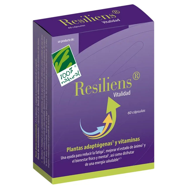 100%NATURA Resiliens Vitalidad 60 Cap