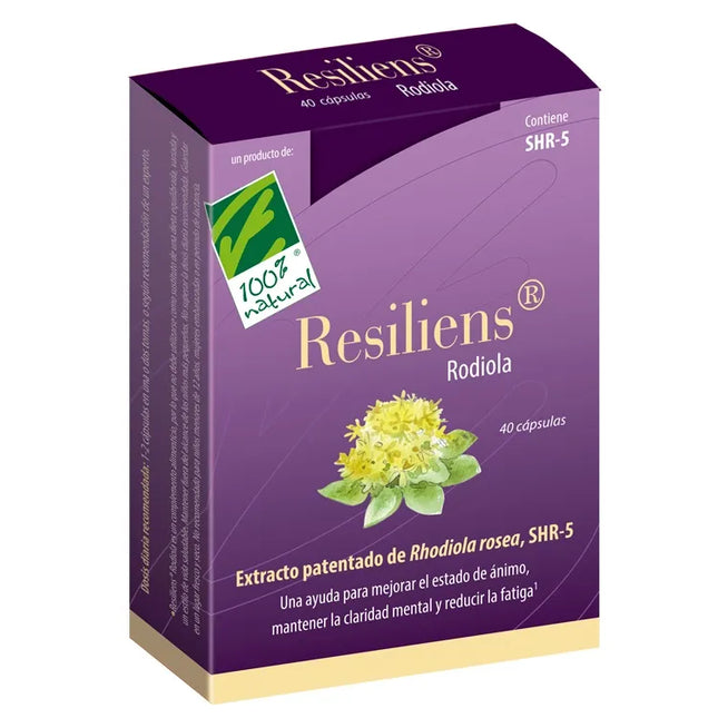 100%NATURA Resiliens Rhodiola 40 Cap