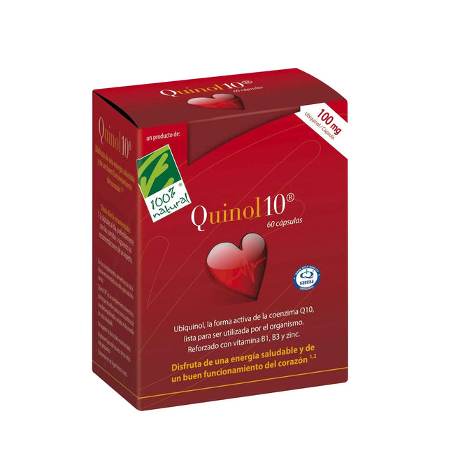 100%NATURA Quinol 10 60 Cap