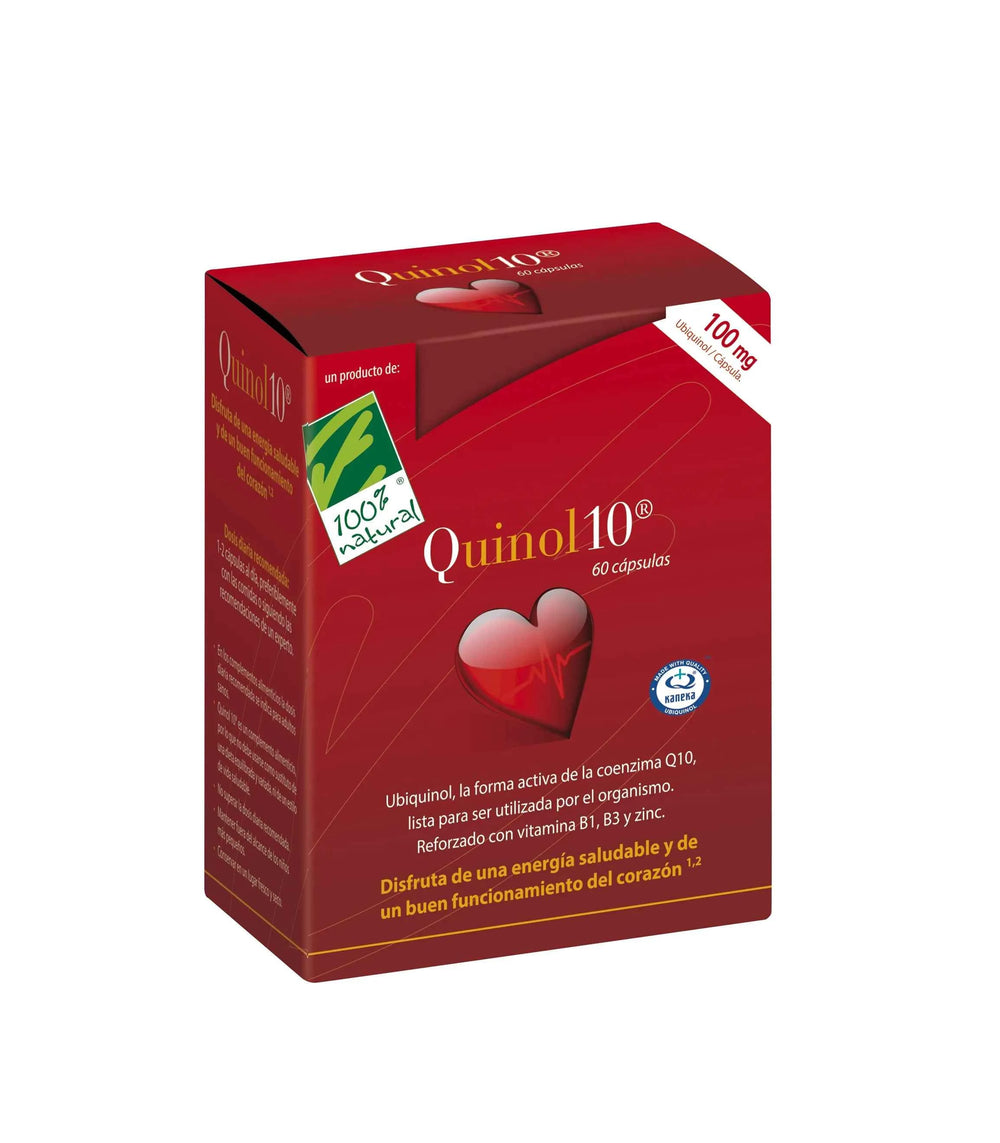 100%NATURA Quinol 10 60 Cap