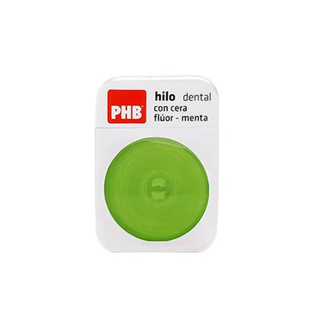 PHB Dental Floss Fluor Wax Mint 50m