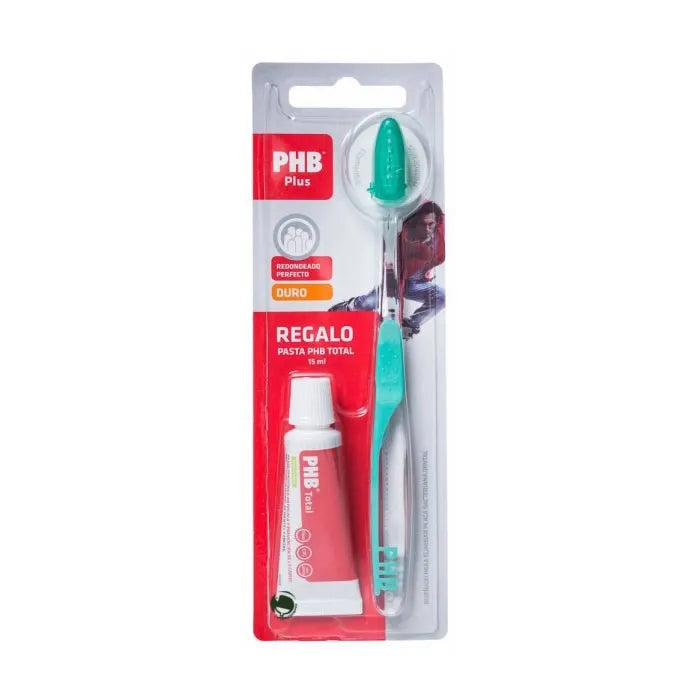 PHB Hard Adult Toothbrush & Toothpaste Phb 15 ml, Set 2 Pieces