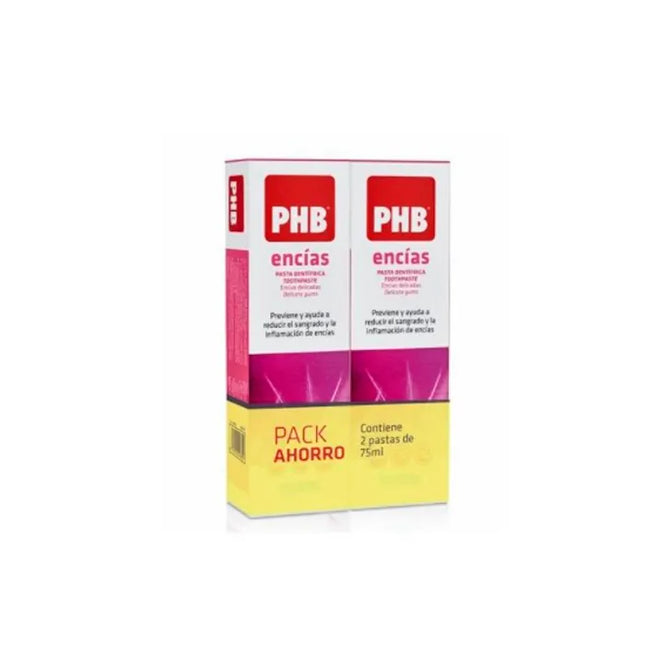 PHB Duplo Gum Toothpaste, 2x100 ml