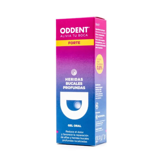 Oddent Forte Oral – Gel Deep Mouth Wounds, 8 ml