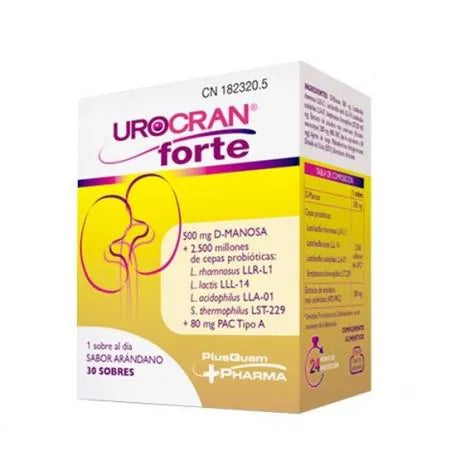Pusquampharma Cranberry Urocran and 30camp Probiotics