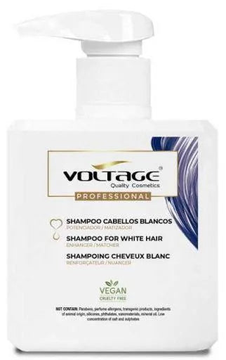 Voltage Cosmetics Therapy Ultra Violet Cabellos Blancos 2 En 1 Champú-Mascaril Unisex