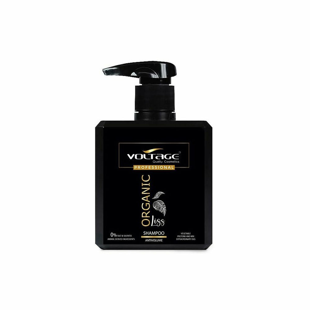 Voltage Cosmetics Liso Keratina Champú Unisex, 500 ml