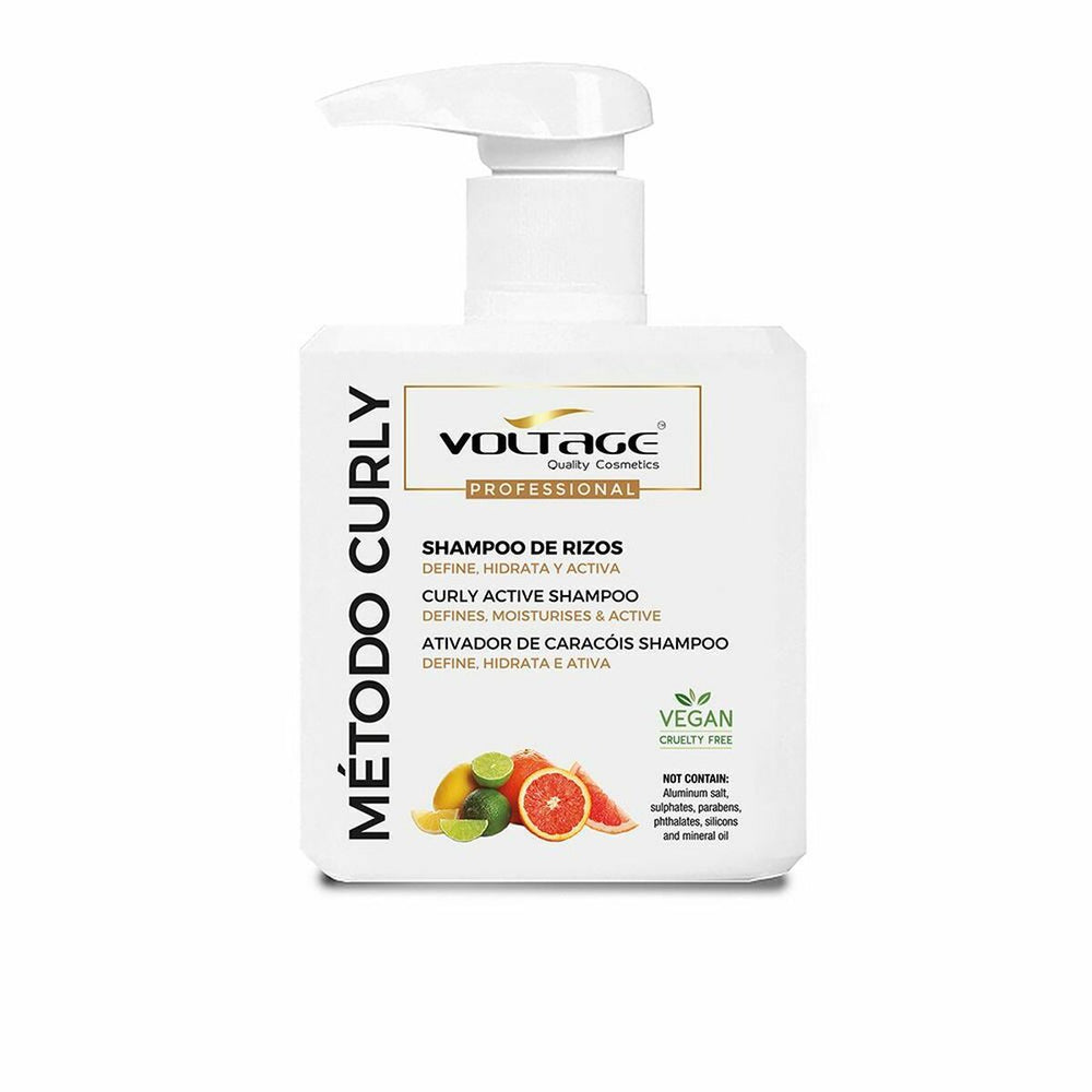 Voltage Cosmetics Rizos Metodo Curly Champú Unisex, 500 ml