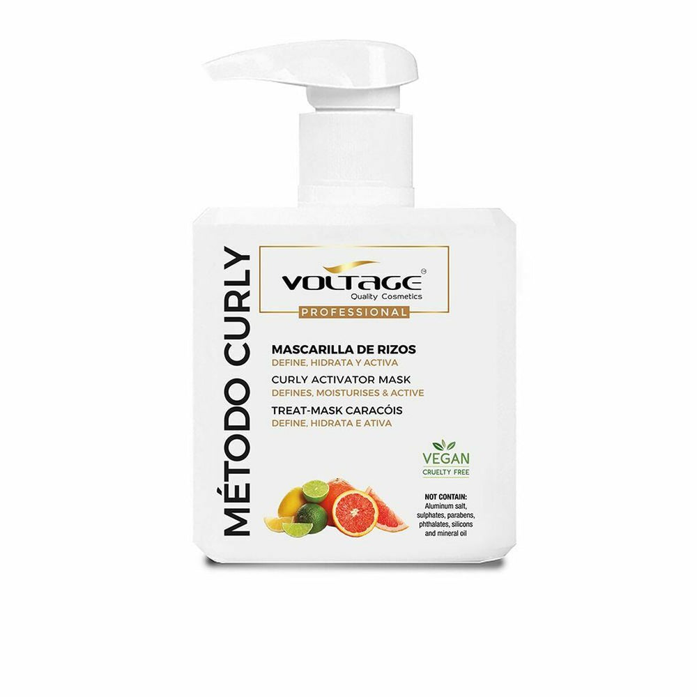Voltage Cosmetics Rizos Metodo Curly Mascarilla Unisex, 500 ml