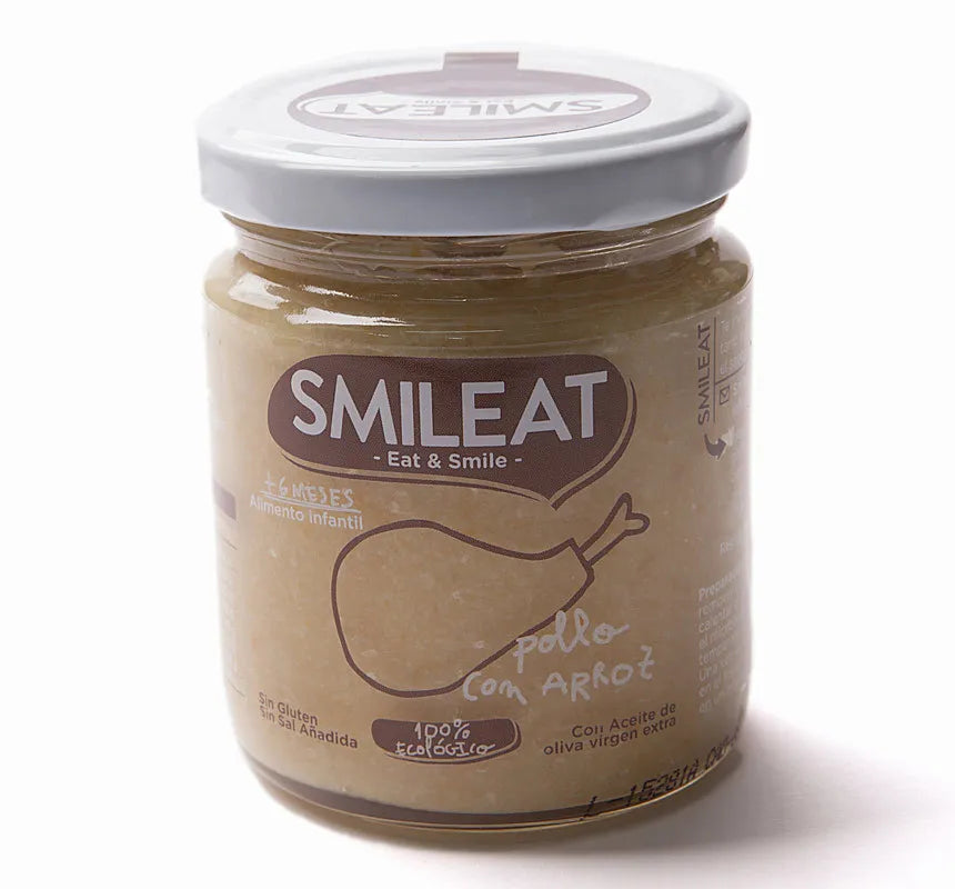Smileat Potito Bio Pollo Con Arroz, 230 g