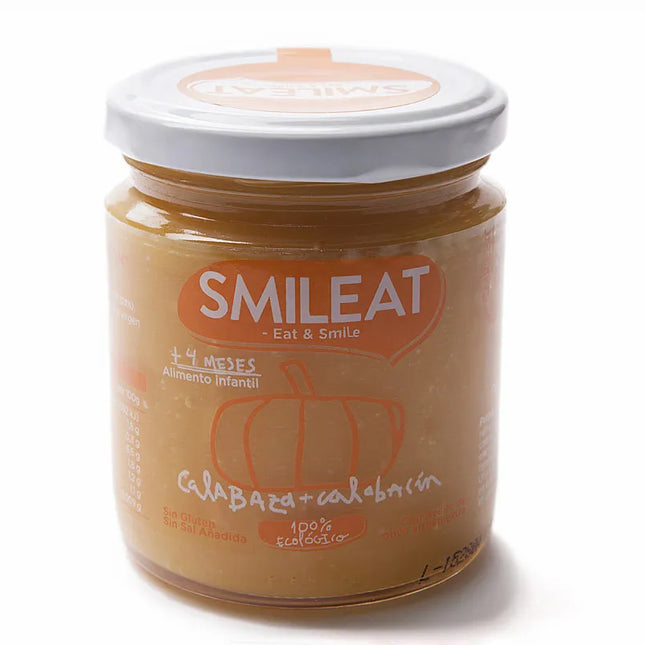 Smileat Potito Bio Calabaza Calabacin, 230 g