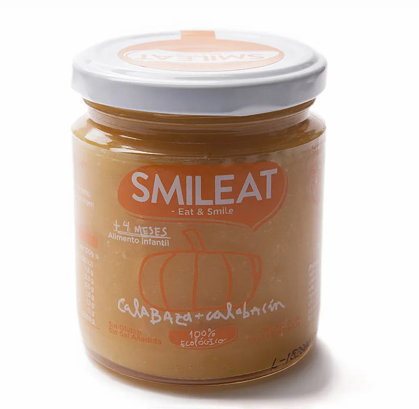 Smileat Potito Bio Calabaza Calabacin, 230 g