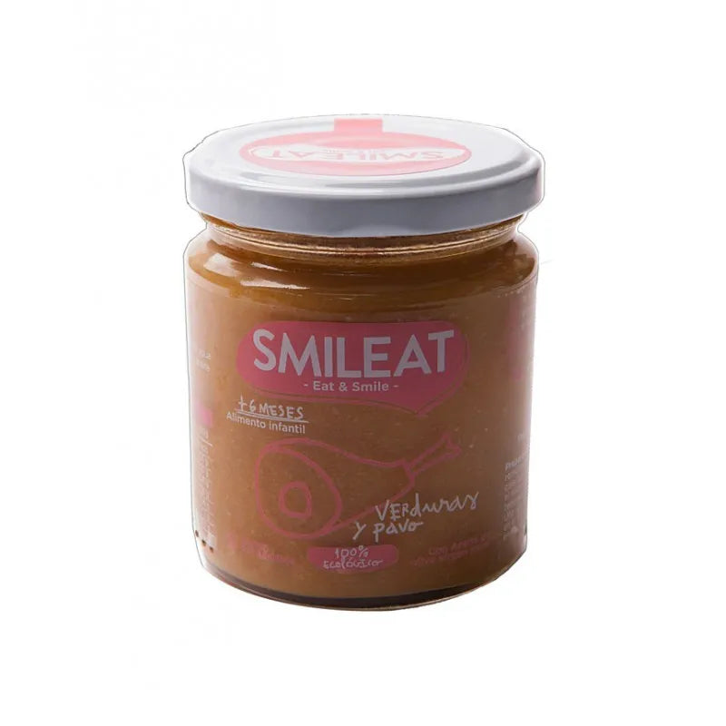 Smileat Potito Bio Pavo Con Verduras, 230 g