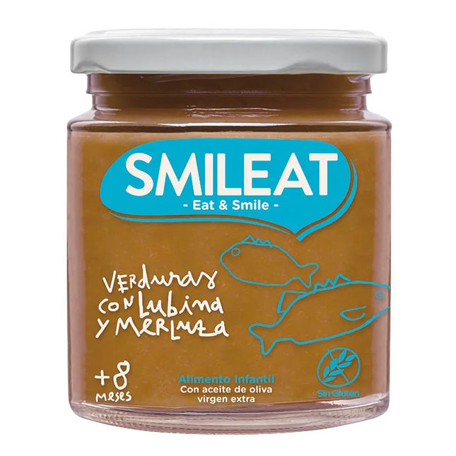 Smileat Potito Bio Verduras Lubina Merluza, 230 g