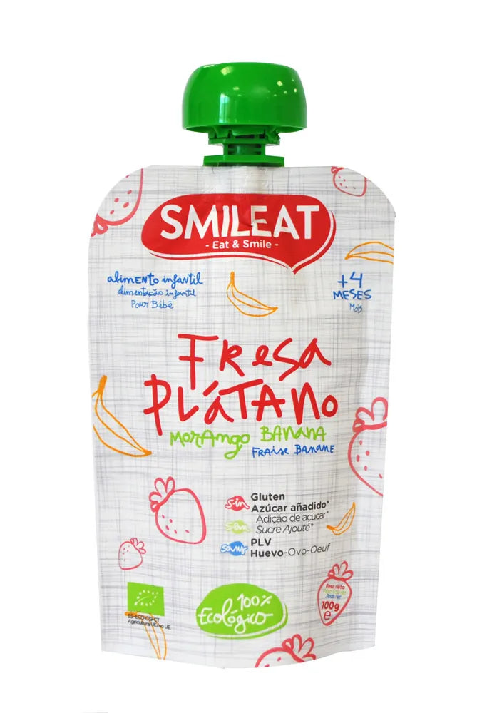 Smileat Pouch Fruta Variada, 100 g