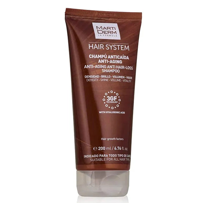 Martiderm Anti Sebum Anti Hair Loss – Shampoo Unisex, 200 ml