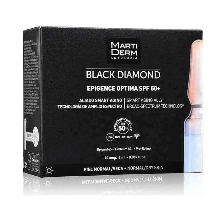 Martiderm Black Diamond Epigence Optima Spf50 30 Vial Unisex