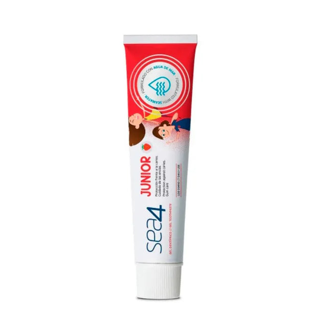 EBBE SEA4 Junior Toothpaste Strawberry Flavour, 75 ml