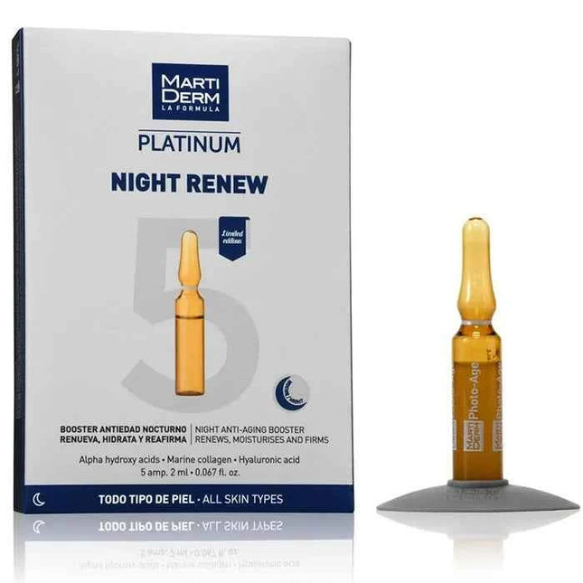 Martiderm Night Renew 5 Ampoules Unisex